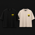 Dark Boxy Fit Oversized Tee product image