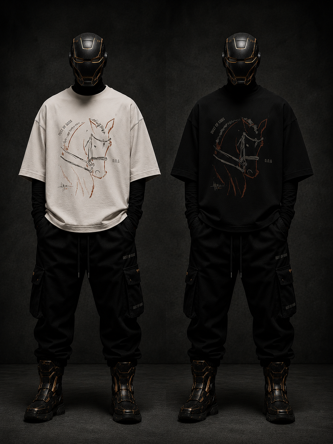 The Last Stallion Boxy-Fit Oversized Tee