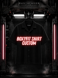 CUSTOM LAB - BOXY FIT CROPPED SHIRT