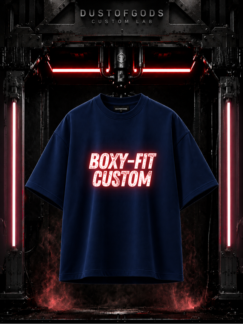 CUSTOM LAB - BOXY FIT OVERSIZED TEES