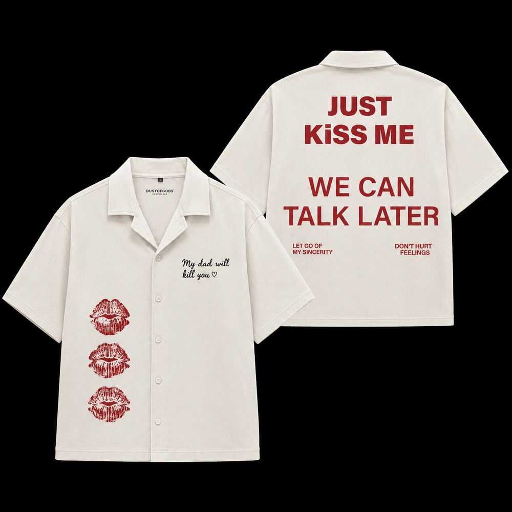 My Dad Will Kill You Boxy Fit Premium Shirt product image