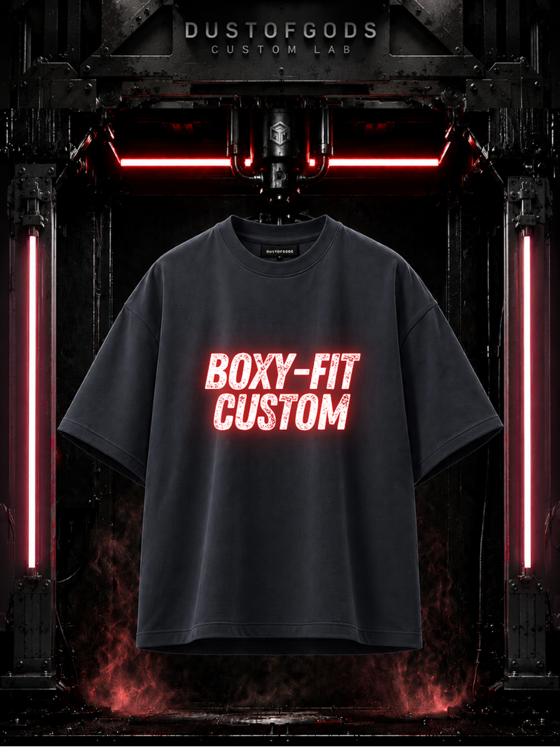 CUSTOM LAB - BOXY FIT OVERSIZED TEES