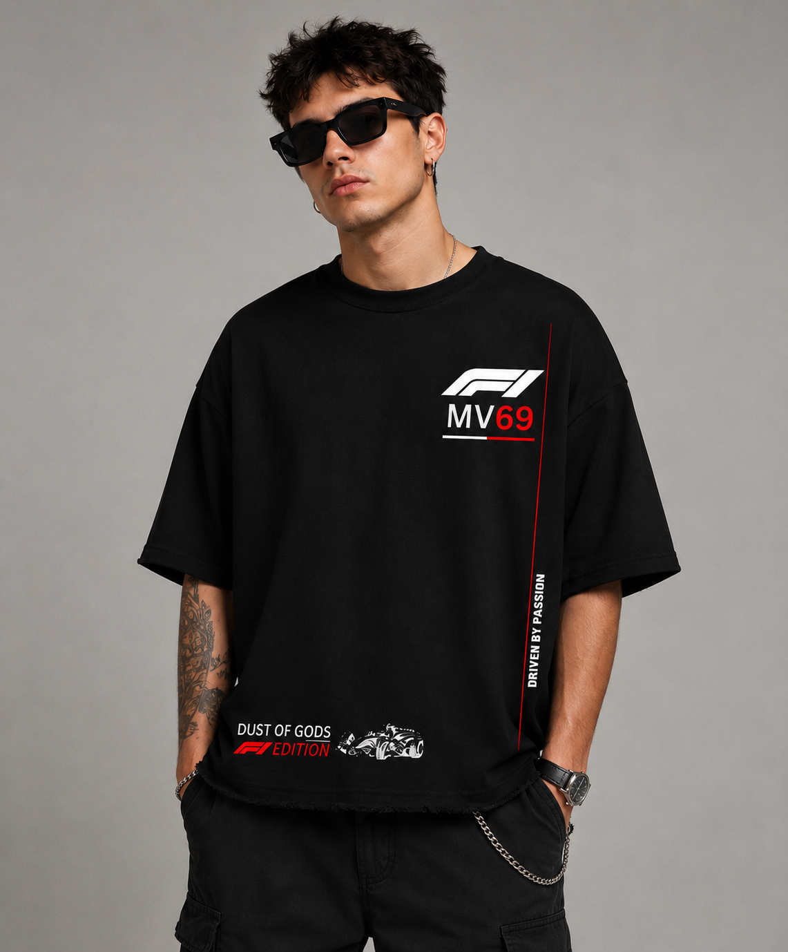 MV69 F1 Edition Boxy Fit Oversized Tee product image