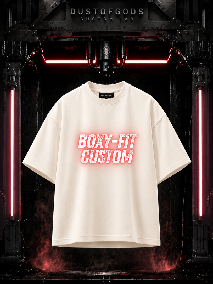 CUSTOM LAB - BOXY FIT OVERSIZED TEES