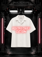 CUSTOM LAB - BOXY FIT CROPPED SHIRT