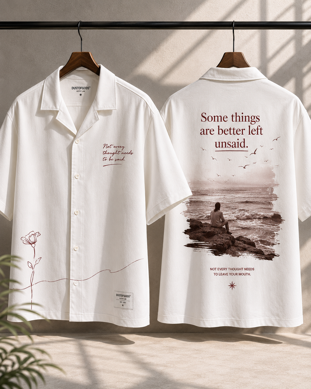 Unsaid Story Boxy Fit Premium Shirt product image