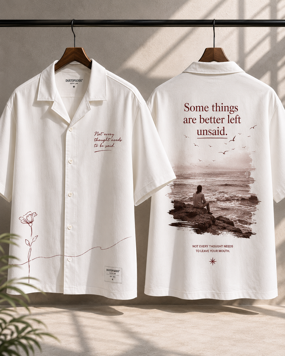 Unsaid Story - Boxy fit Premium Shirt