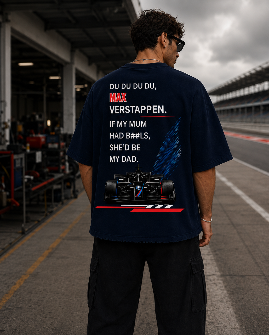 Verstappen F1 Edition Boxy-Fit Oversized Tee