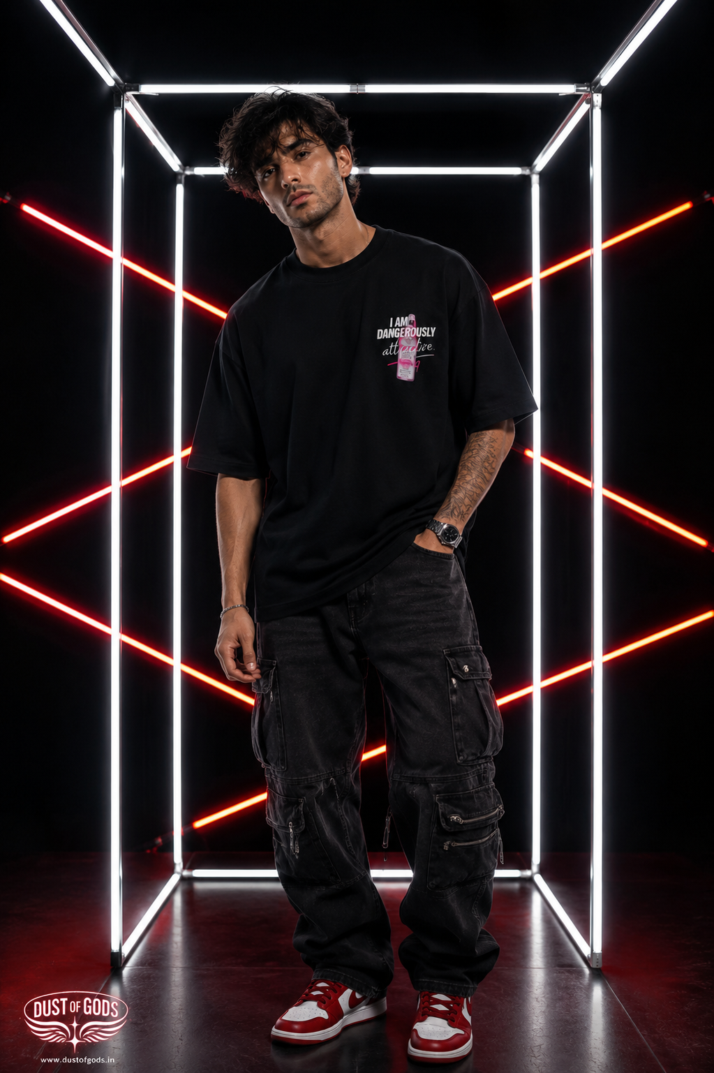 Absolute Baddie Boxy-Fit White T-shirt