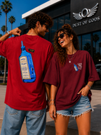 Sapphire - Look Mom, I Can Fly™ Oversized Heavyweight Tee