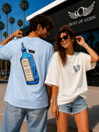 Sapphire - Look Mom, I Can Fly™ Oversized Heavyweight Tee