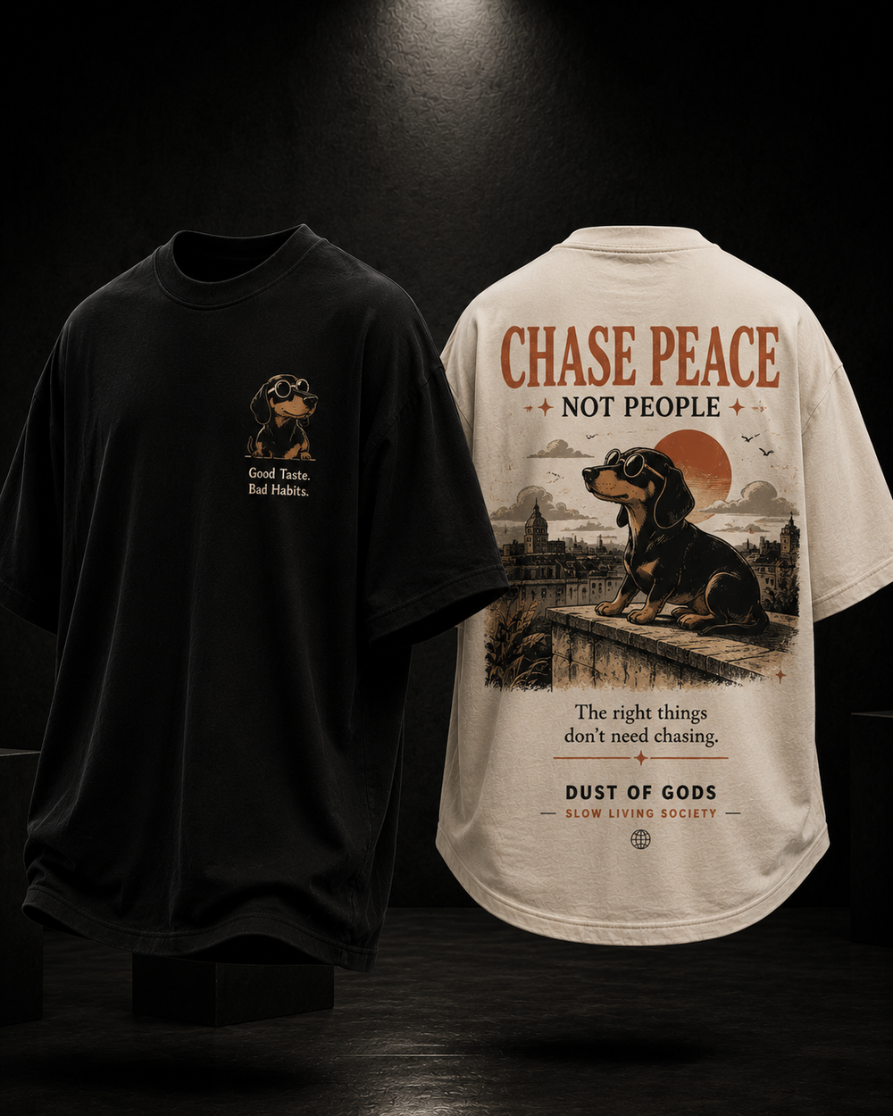 Chase Peace Heavyweight Oversized Tee product image