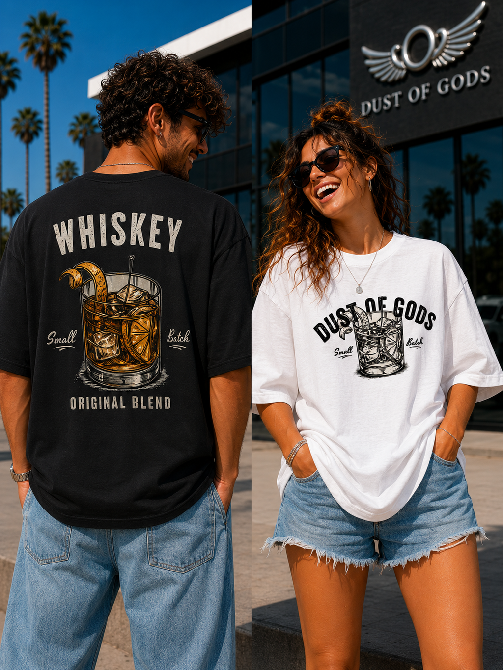 Whiskey - Original Blend Heavyweight Oversized Tee