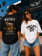 Whiskey - Original Blend Heavyweight Oversized Tee