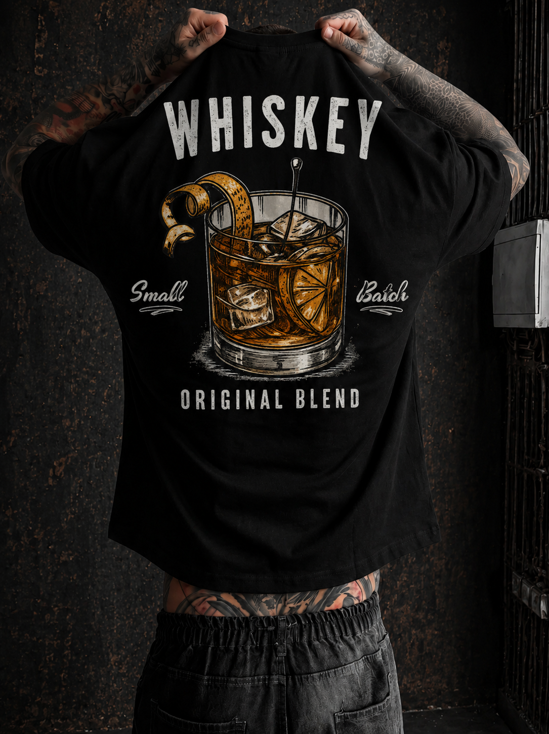 Whiskey - Original Blend Heavyweight Oversized Tee
