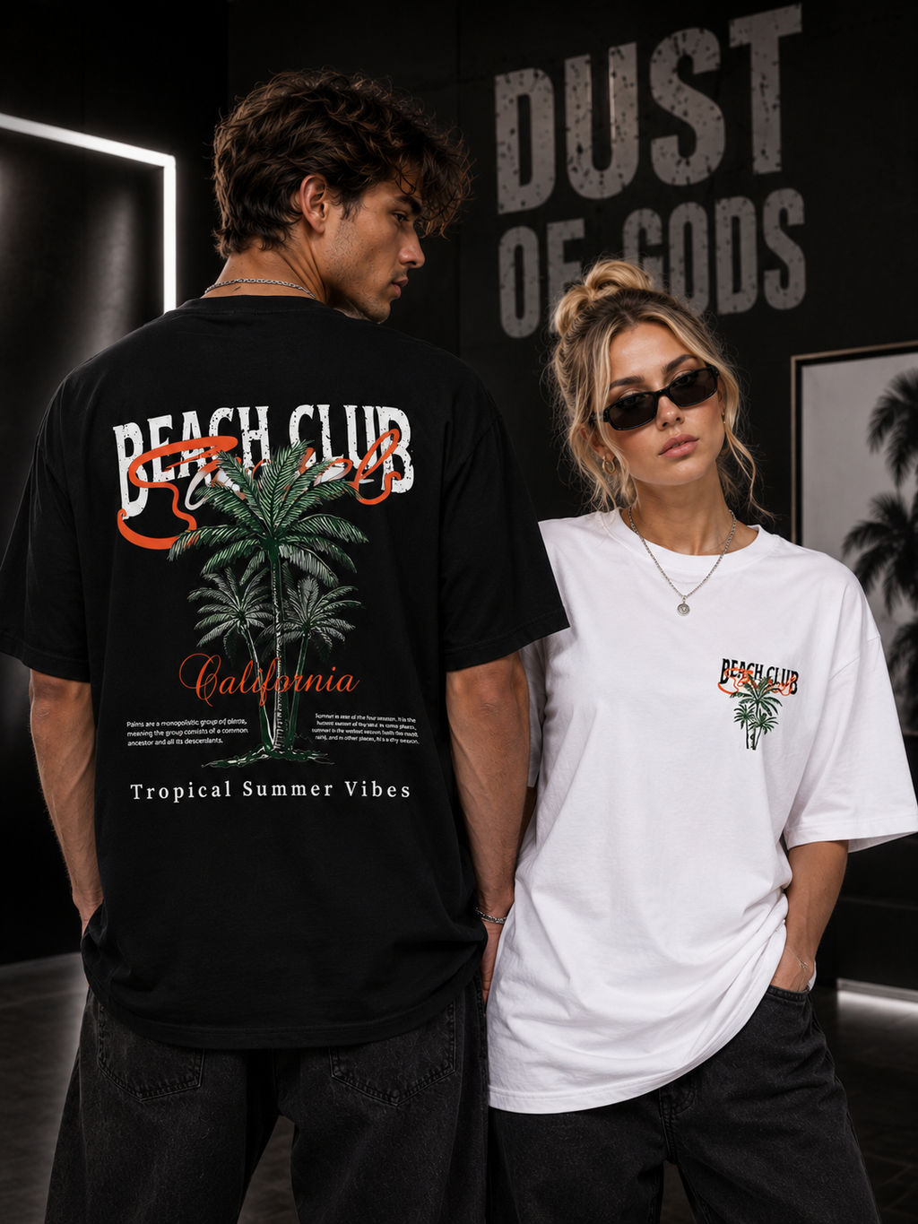 Beach Club California - Heavyweight Oversized Tee