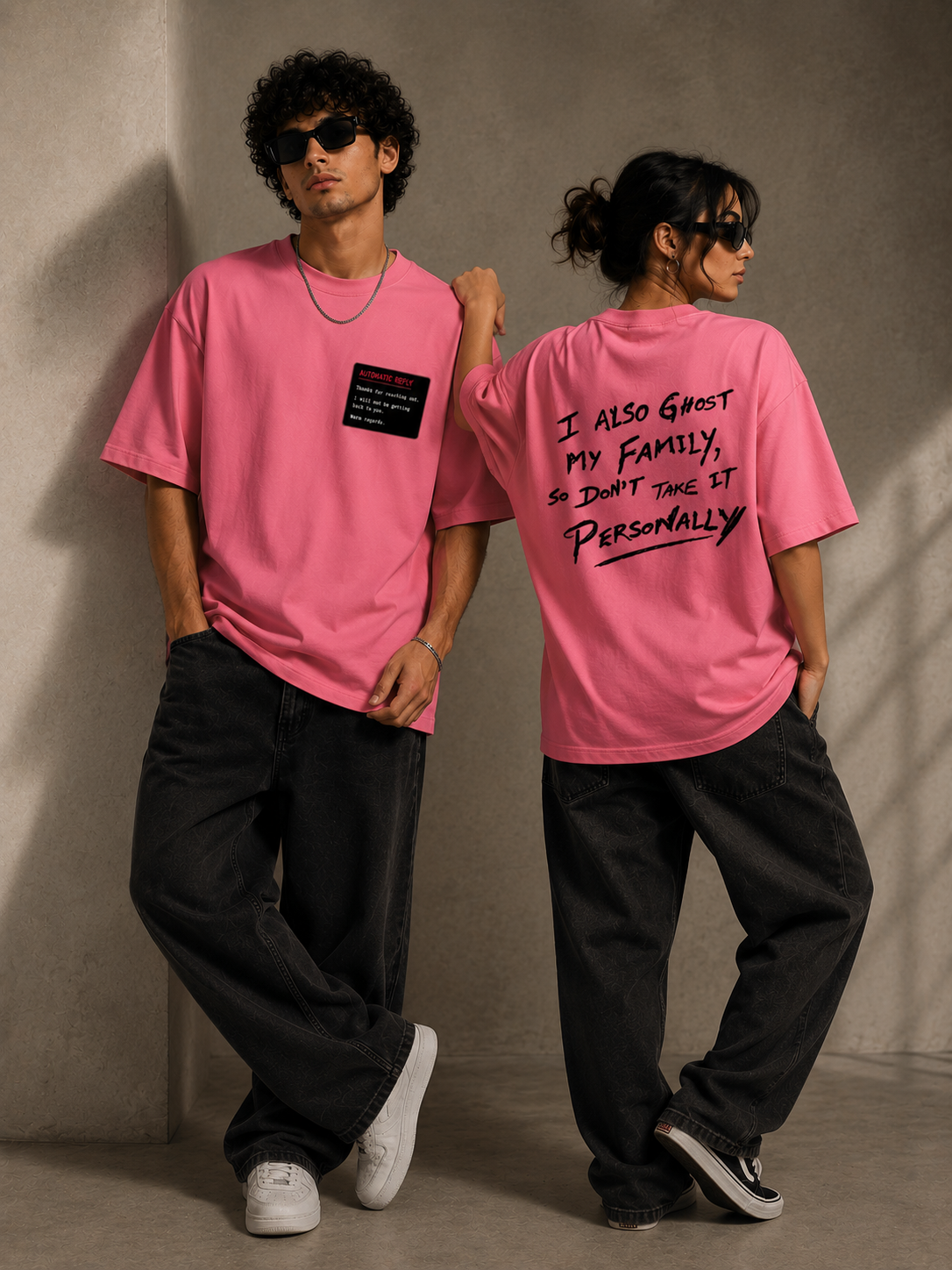 AUTOMATIC REPLY™ | Ghosting Since Forever Oversized Tee