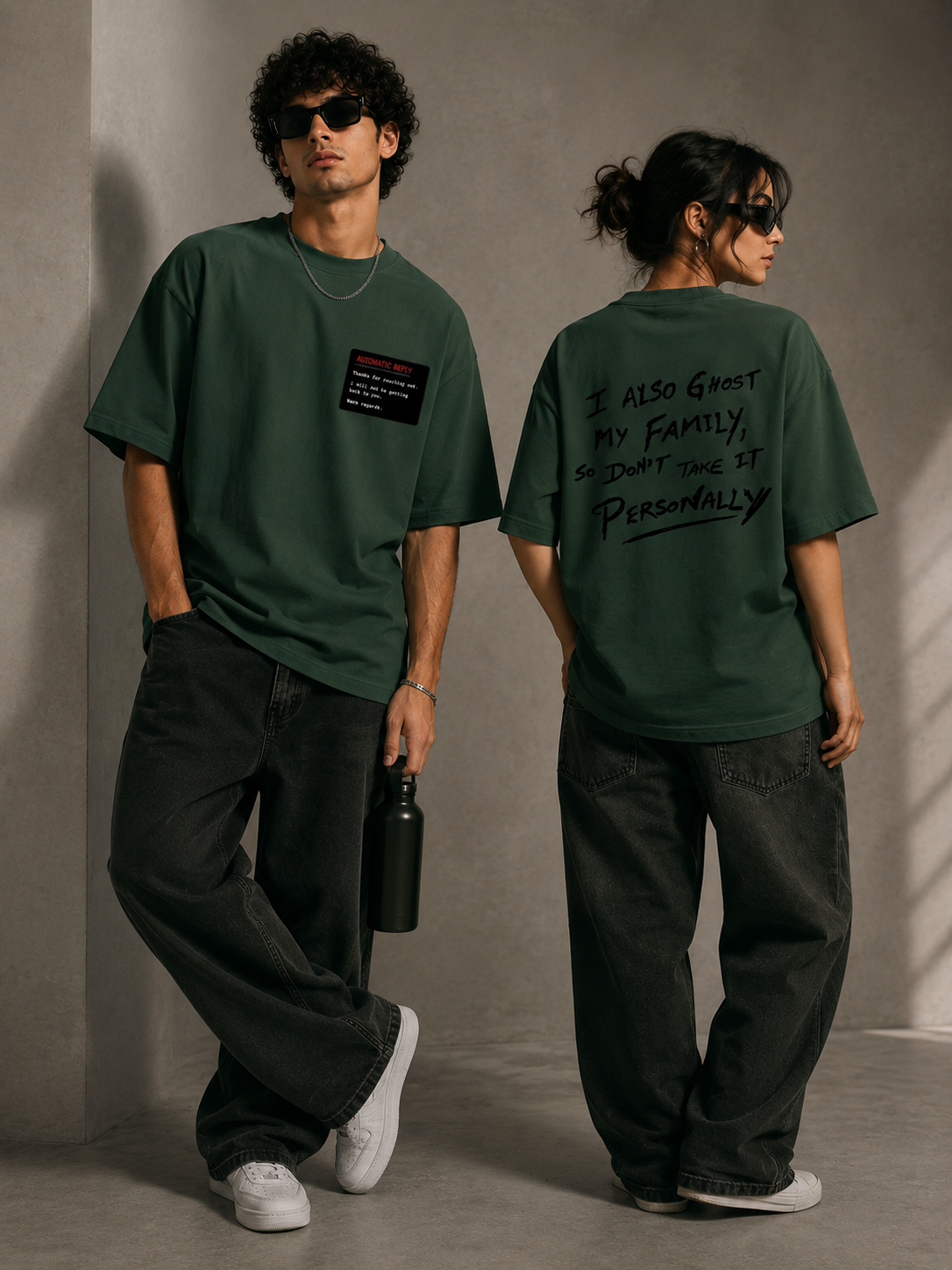 AUTOMATIC REPLY™ | Ghosting Since Forever Oversized Tee