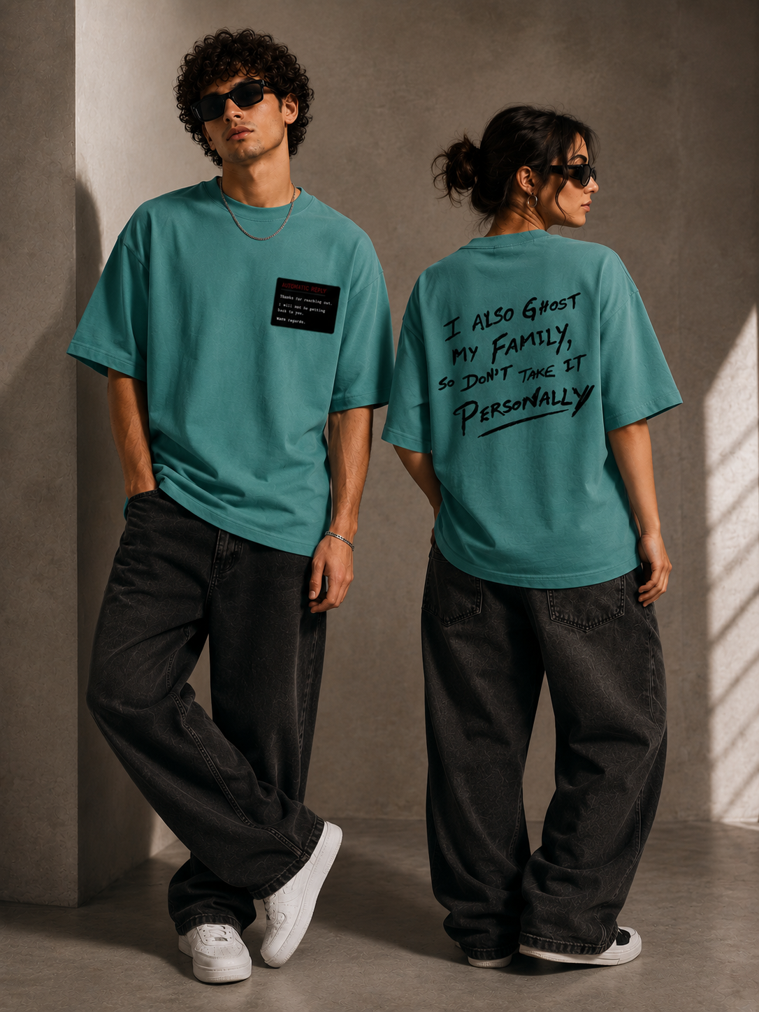 AUTOMATIC REPLY™ | Ghosting Since Forever Oversized Tee