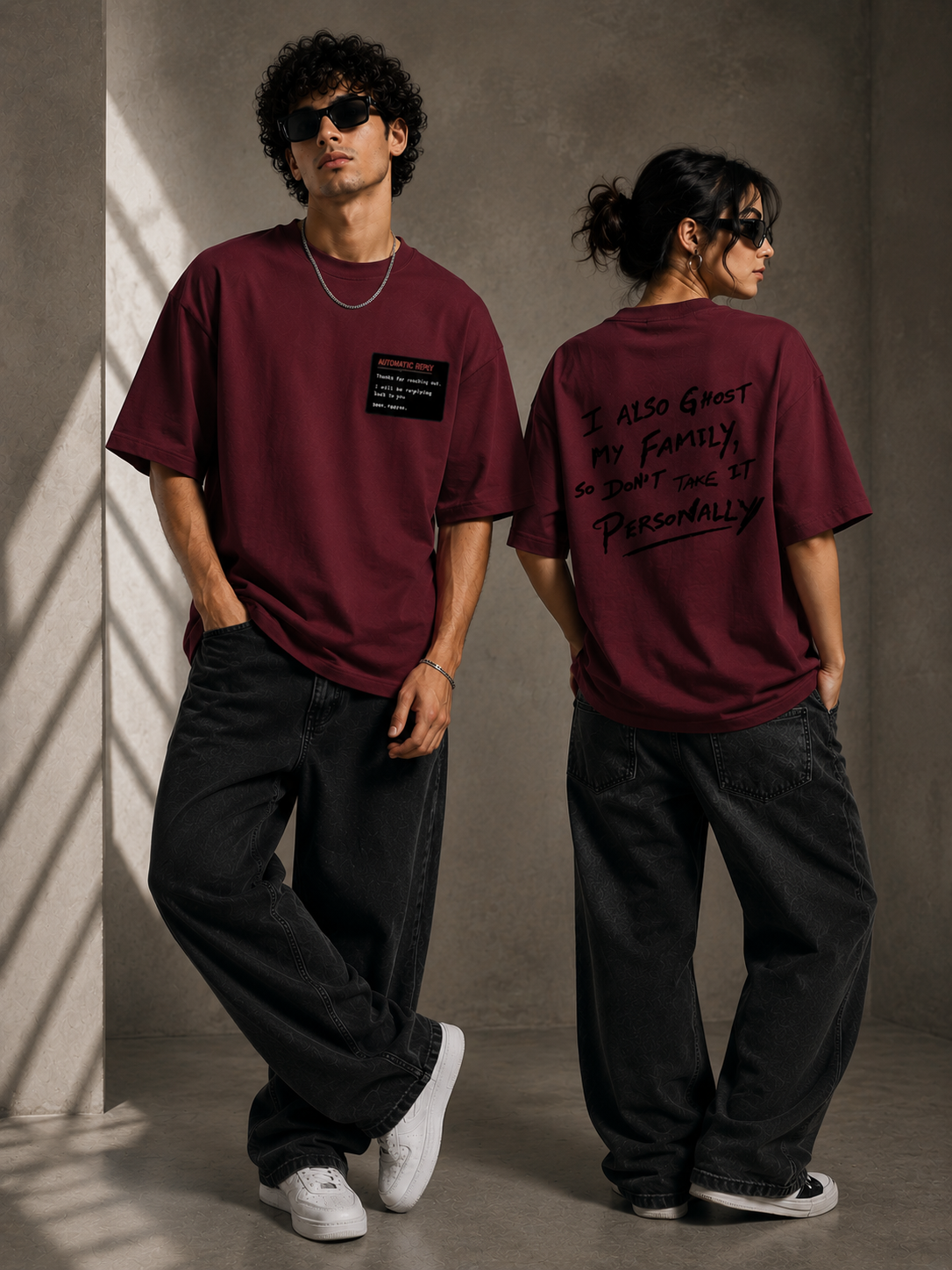 AUTOMATIC REPLY™ | Ghosting Since Forever Oversized Tee
