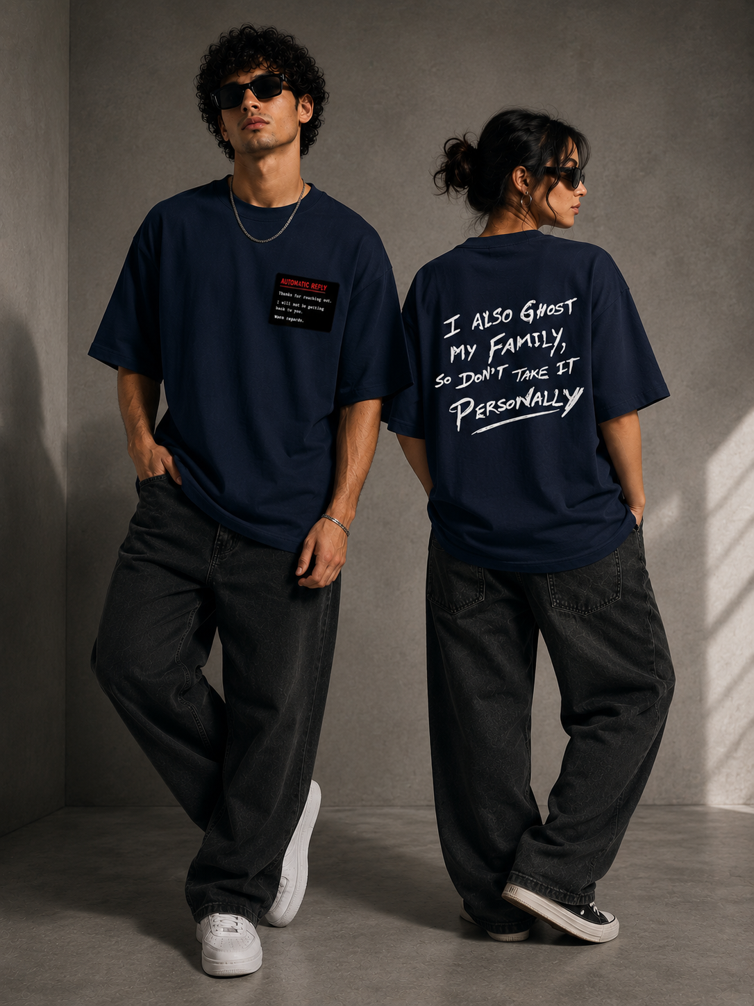 AUTOMATIC REPLY™ | Ghosting Since Forever Oversized Tee