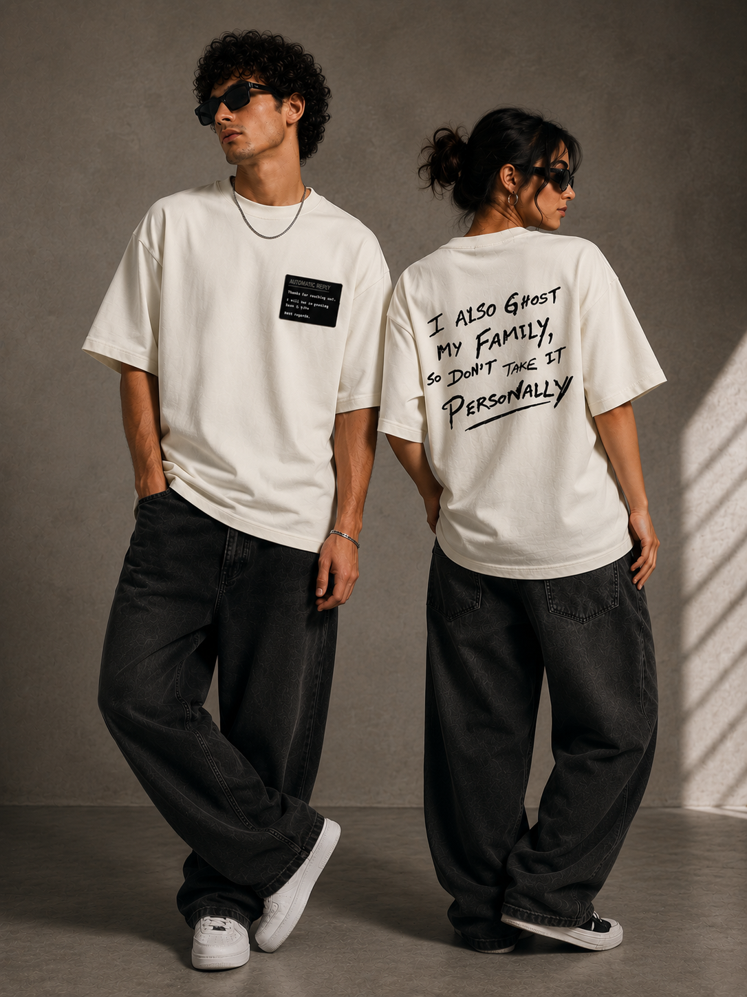 AUTOMATIC REPLY™ | Ghosting Since Forever Oversized Tee
