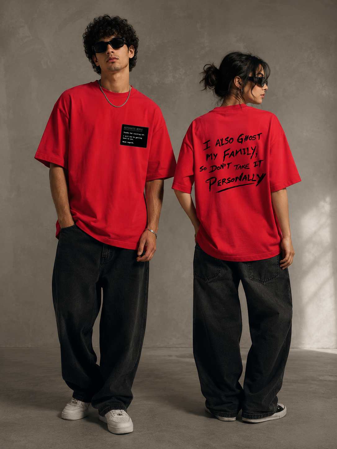 AUTOMATIC REPLY™ | Ghosting Since Forever Oversized Tee