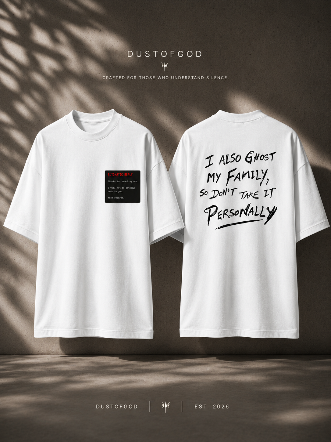 AUTOMATIC REPLY™ | Ghosting Since Forever Oversized Tee