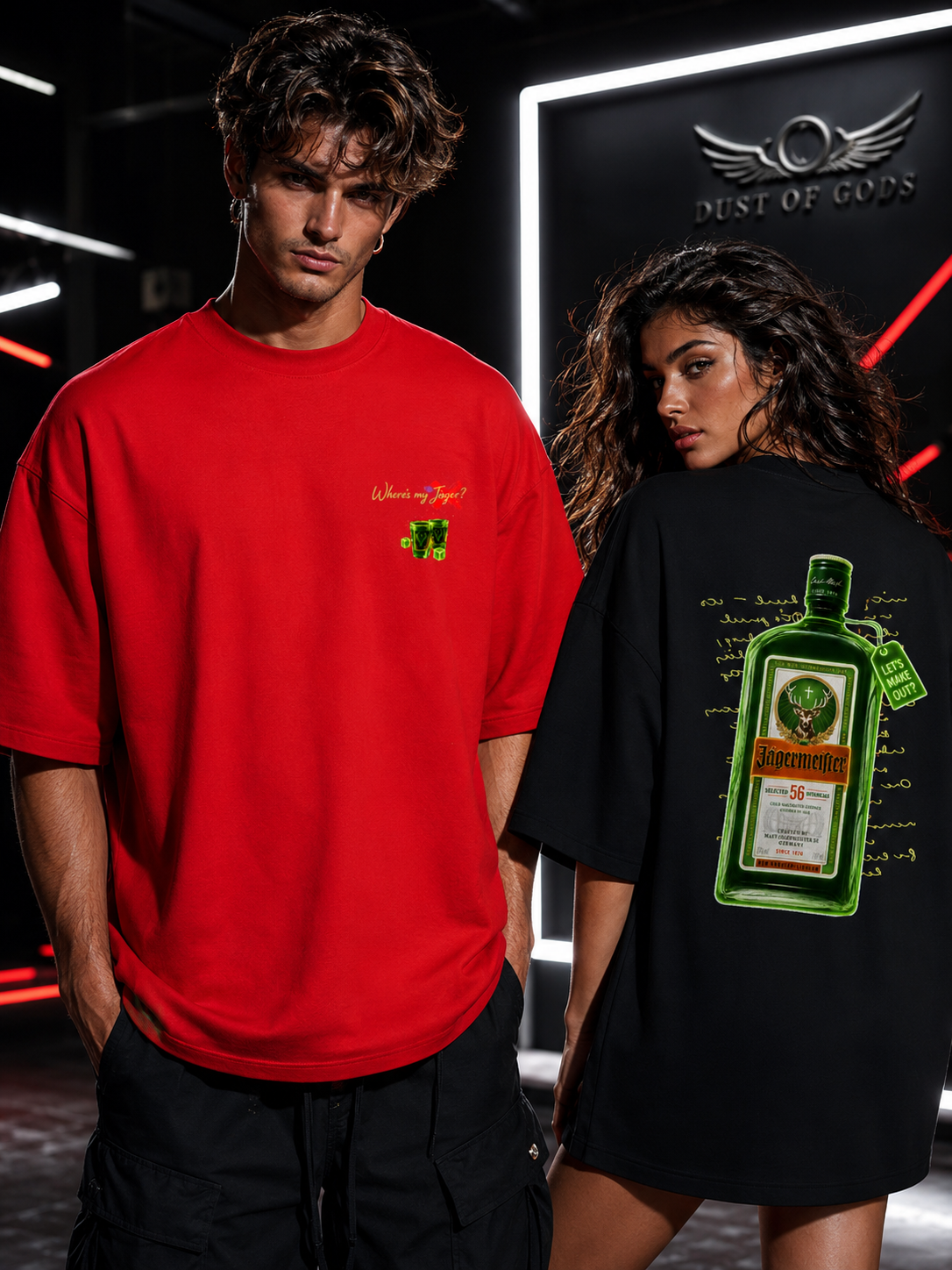 Where's My Jäger? Premium Heavyweight Oversized Tee