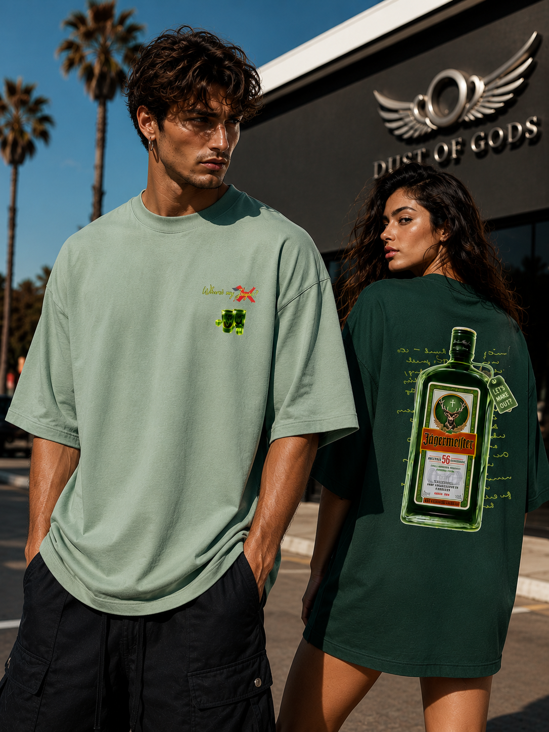 Where's My Jäger? Premium Heavyweight Oversized Tee