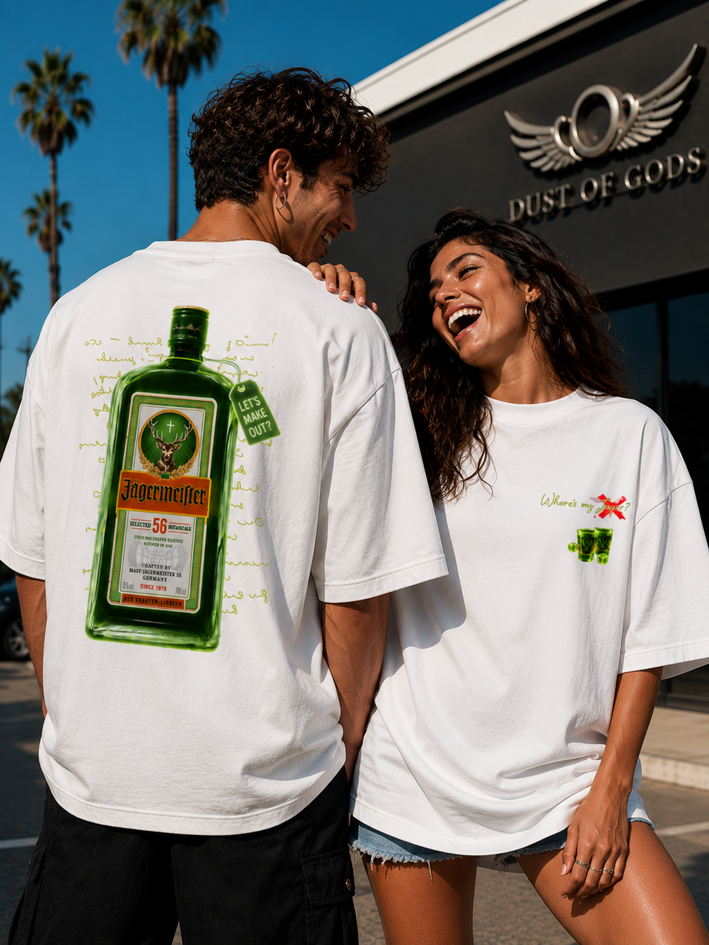 Where's My Jäger? Premium Heavyweight Oversized Tee