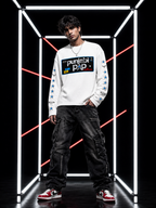 Karan Aujla Latent Inspired  Waffle Knit Full Sleeve Unisex Tee