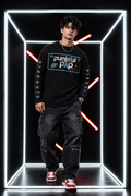 Karan Aujla Latent Inspired  Waffle Knit Full Sleeve Unisex Tee