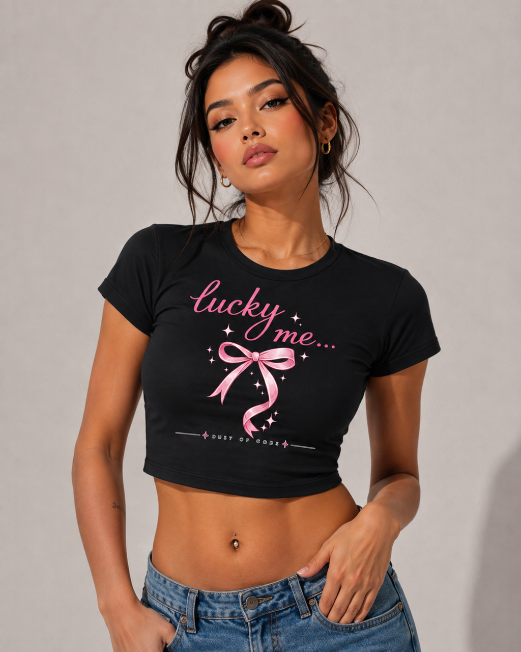 Lucky Me Baby Tee