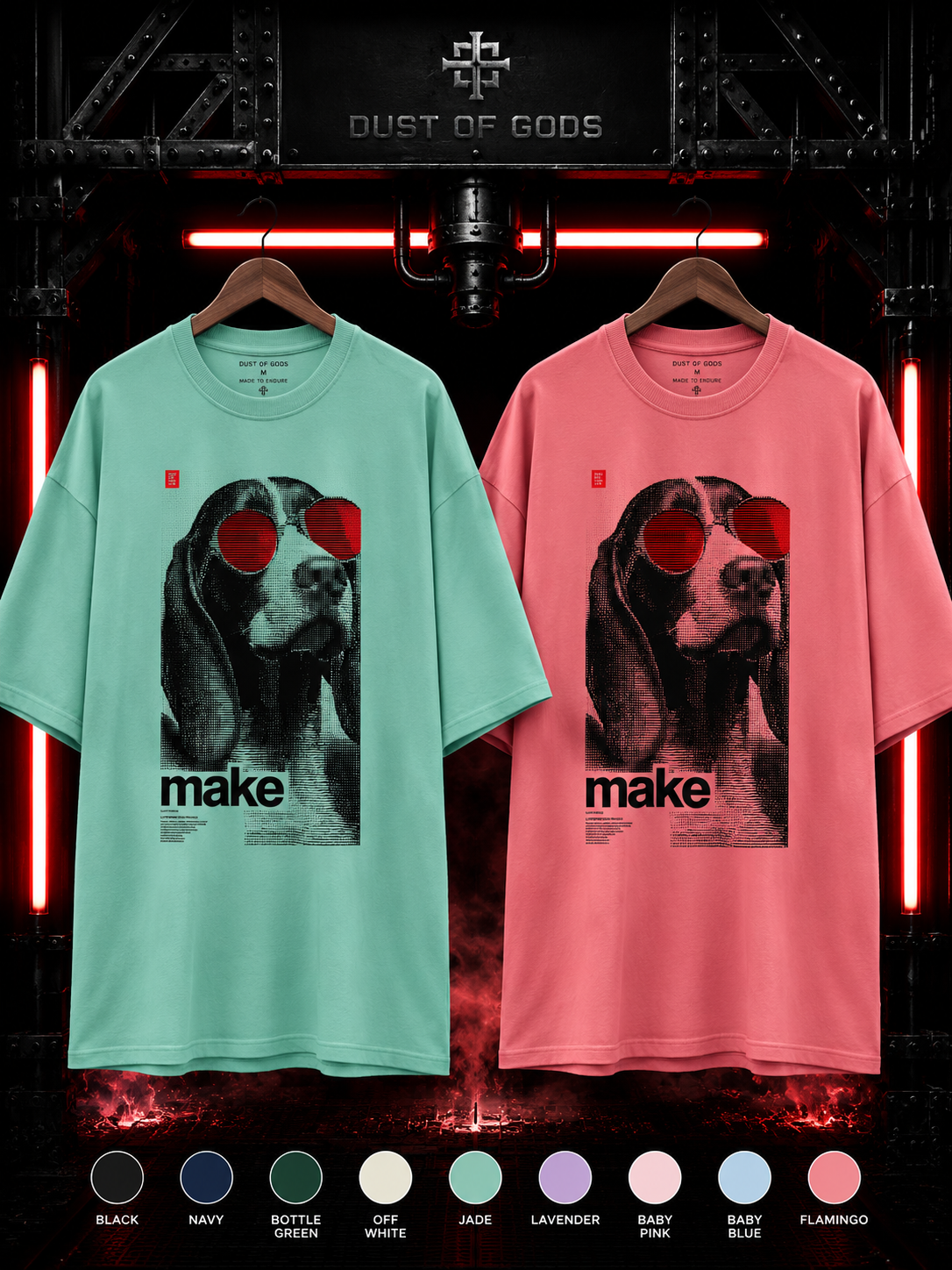 MAKE IT COUNT - HEAVYWEIGHT OVERSIZED TEE