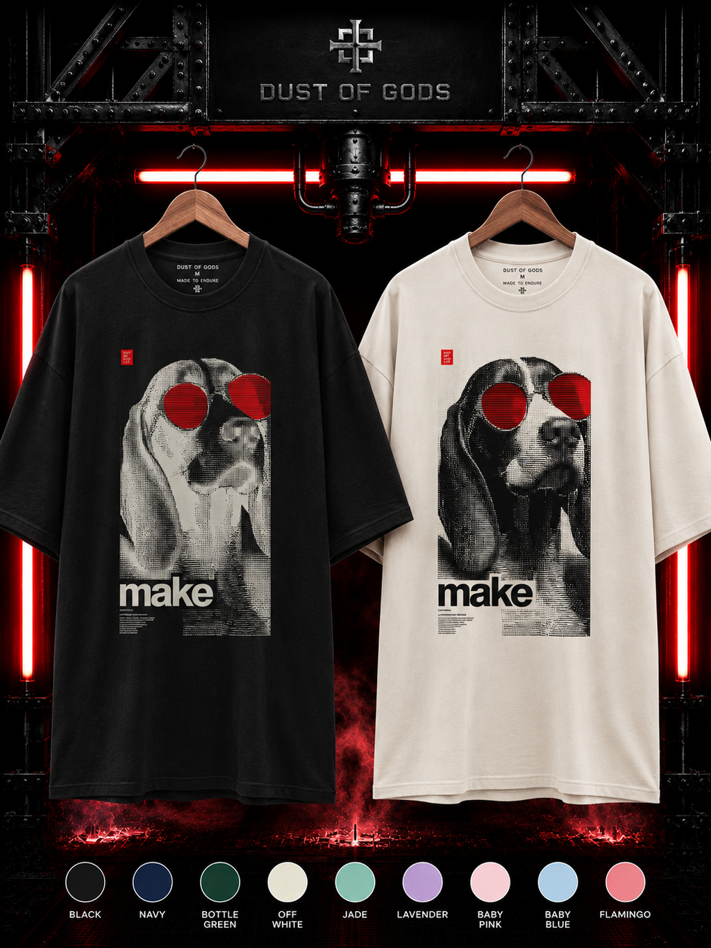 MAKE IT COUNT - HEAVYWEIGHT OVERSIZED TEE