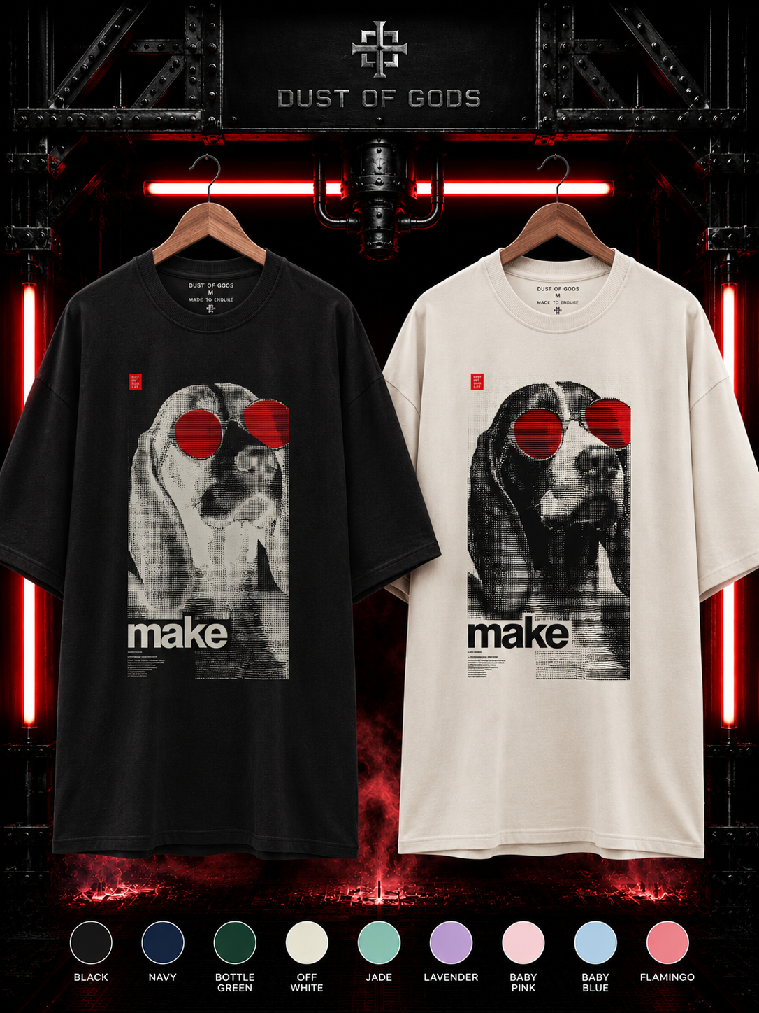 MAKE IT COUNT - HEAVYWEIGHT OVERSIZED TEE