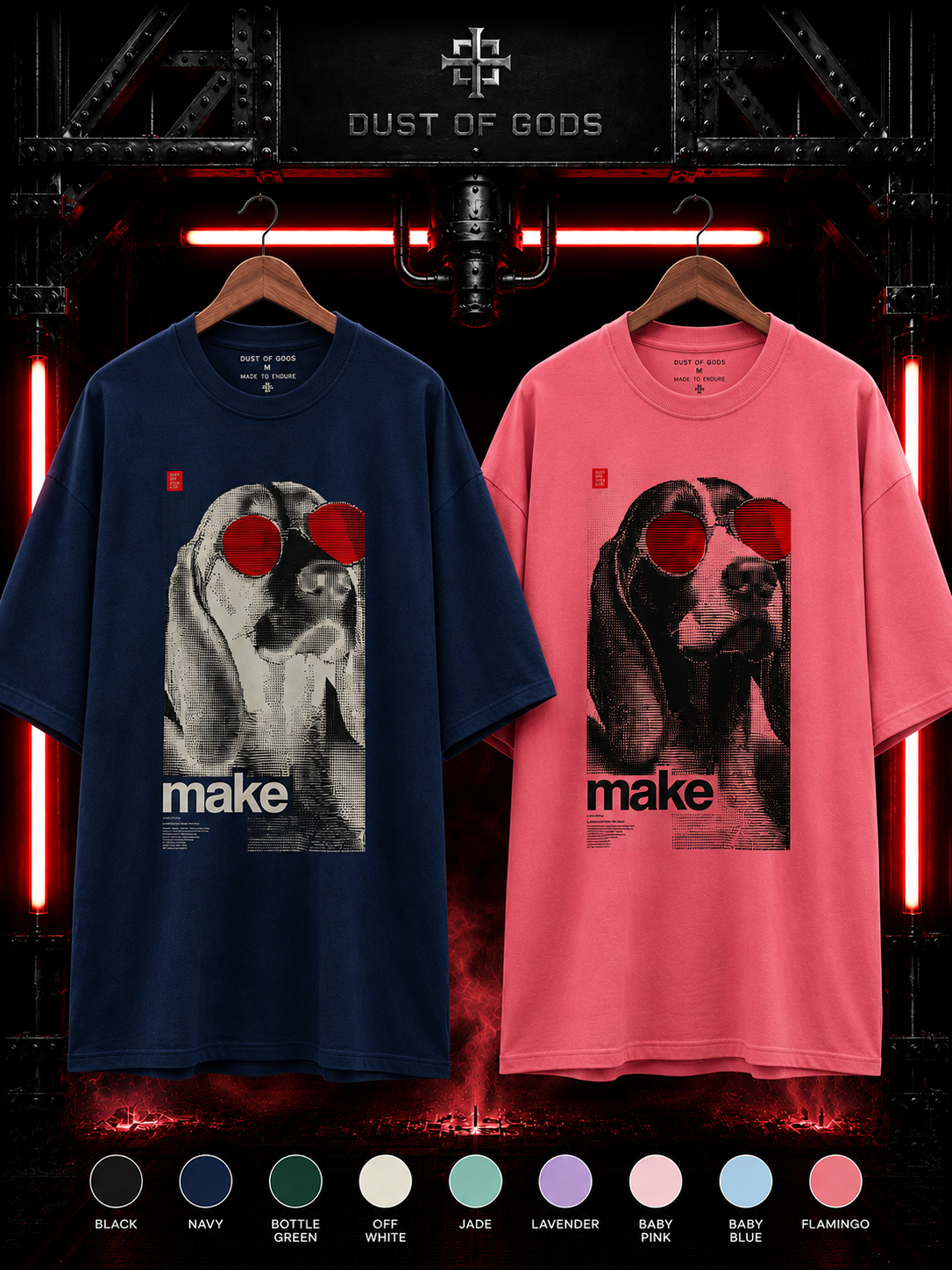 MAKE IT COUNT - HEAVYWEIGHT OVERSIZED TEE
