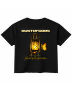 Black Boxy Fit T-shirt Back Design