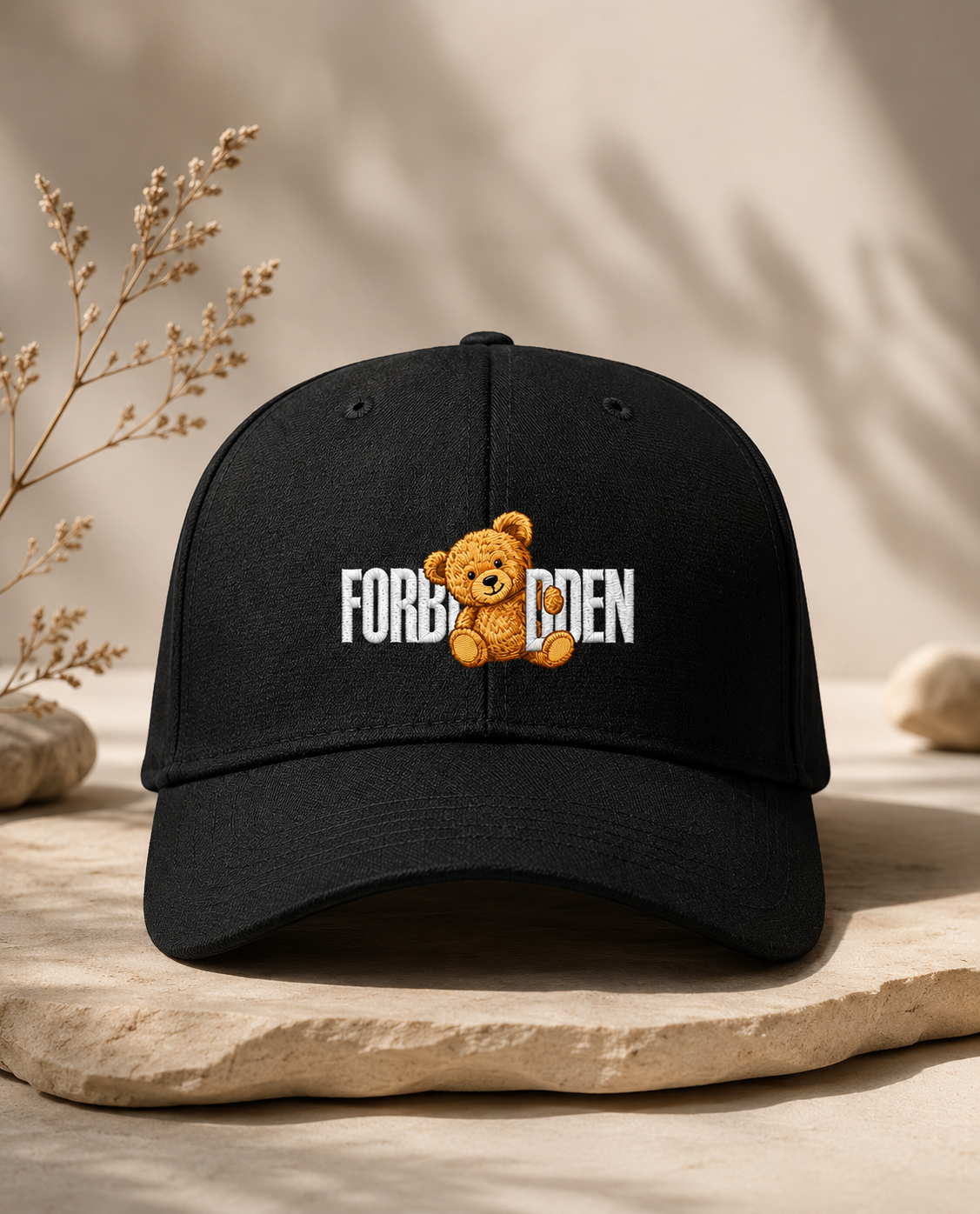 Forbidden Embroidered Ottoman Cap