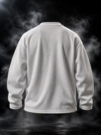 Originals off-white 240 GSM waffle knit oversized unisex shirt back view