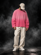 Originals Ombre Cupid Pink waffle knit oversized unisex T-shirt side detail