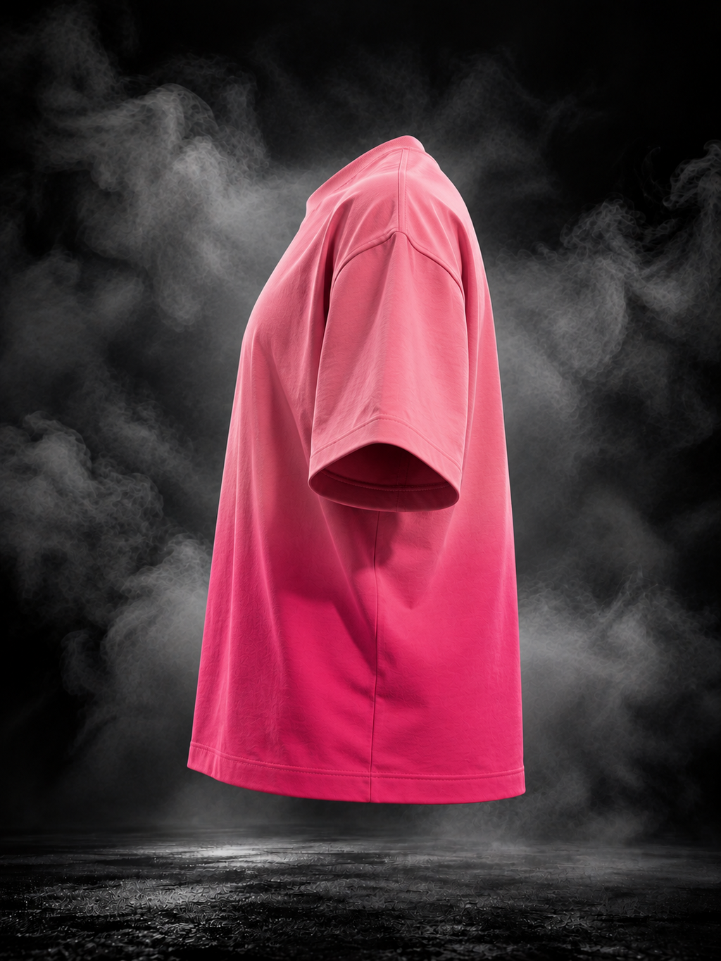 Originals Ombre Love pink boxy fit unisex T-shirt side detail