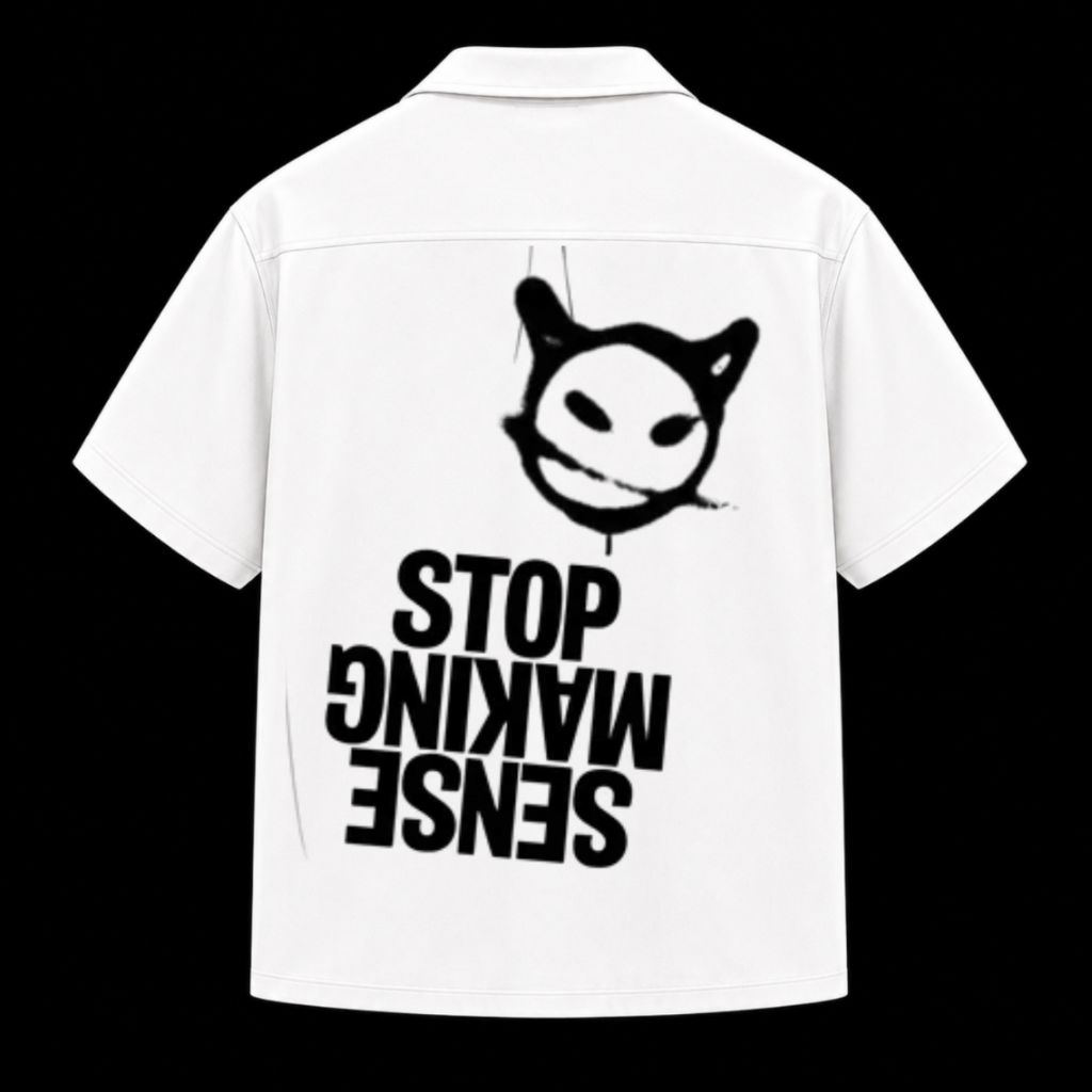 CUSTOM LAB - BOXY FIT CROPPED SHIRT
