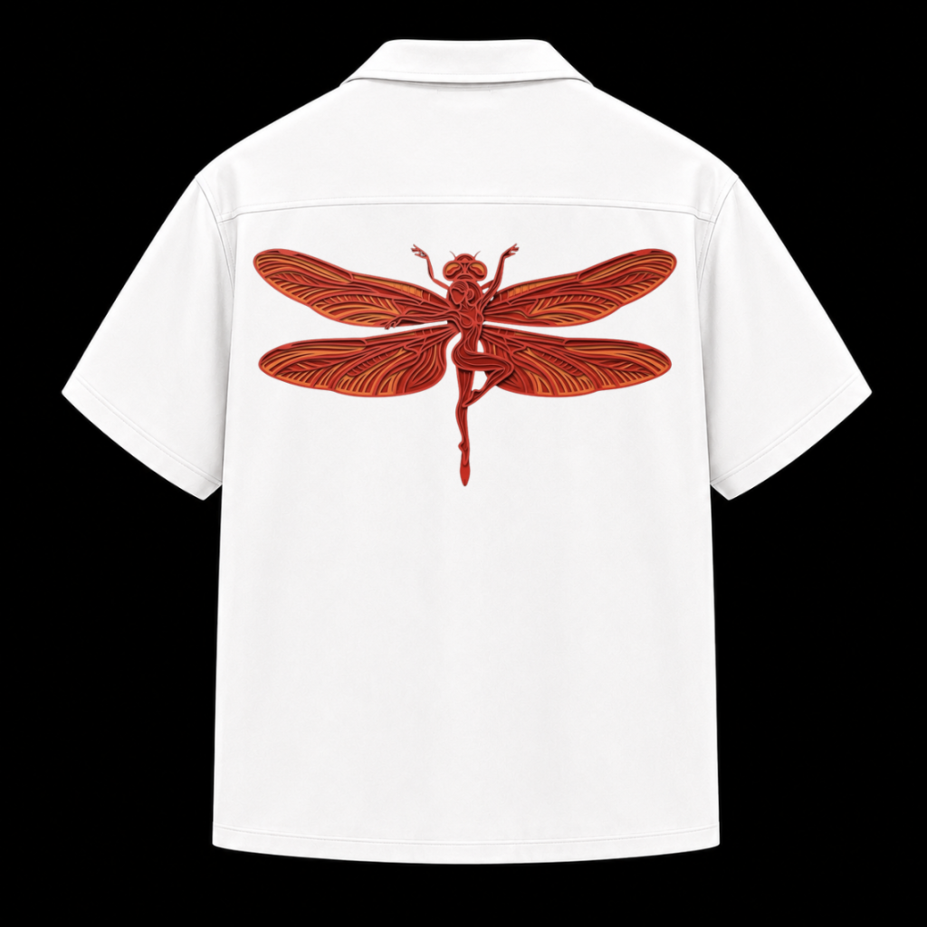 CUSTOM LAB - BOXY FIT CROPPED SHIRT