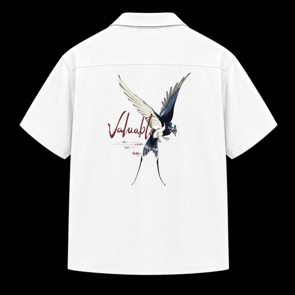 CUSTOM LAB - BOXY FIT CROPPED SHIRT