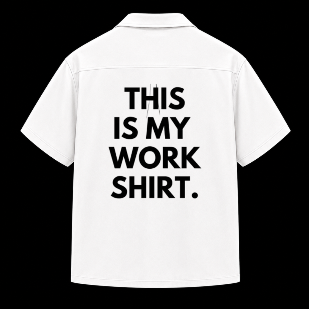 CUSTOM LAB - BOXY FIT CROPPED SHIRT