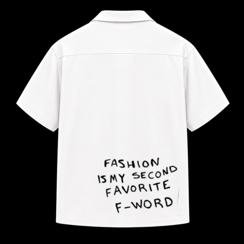 CUSTOM LAB - BOXY FIT CROPPED SHIRT
