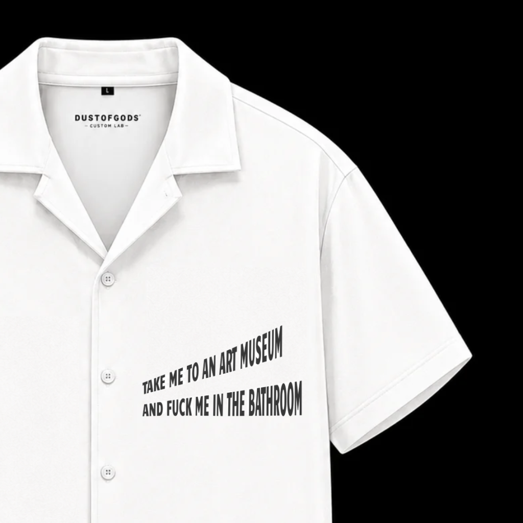 CUSTOM LAB - BOXY FIT CROPPED SHIRT