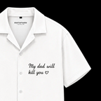 CUSTOM LAB - BOXY FIT CROPPED SHIRT